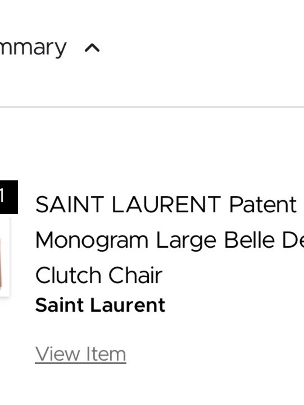 Authentic Saint Laurent Belle de Jour Patent YSL Clutch Nude - Picture 16 of 16